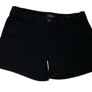 American Eagle Outfitters stretch black shorts s2